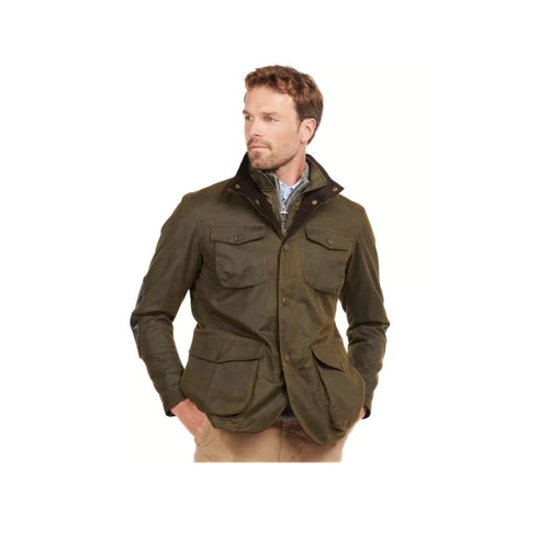 Barbour Giacca impermeabile Giacca Uomo Ogston Wax Jacket Verde - Francavilla Moda